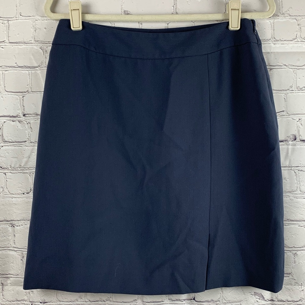 VINTAGE PETITE SOPHISTICATE Pencil Skirt Dark Gray EVC
